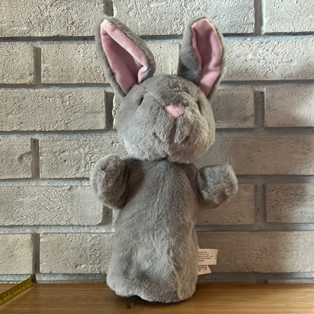 Fuzzy Bunny Hand Puppet